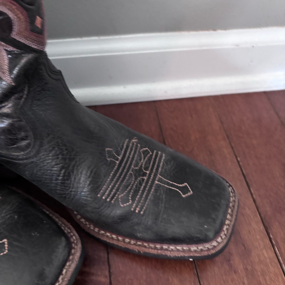 Ariat Slingshot Cowboy Boot Men’s Cowboy Boots Style 10005873 Dark Tan 10.5 D - Picture 3 of 13